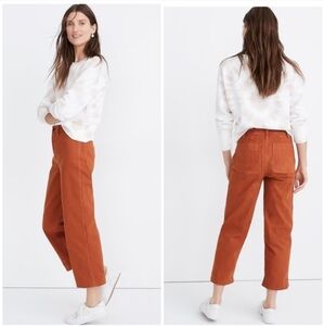 Madewell Emmett Slim Wide-Leg Crop